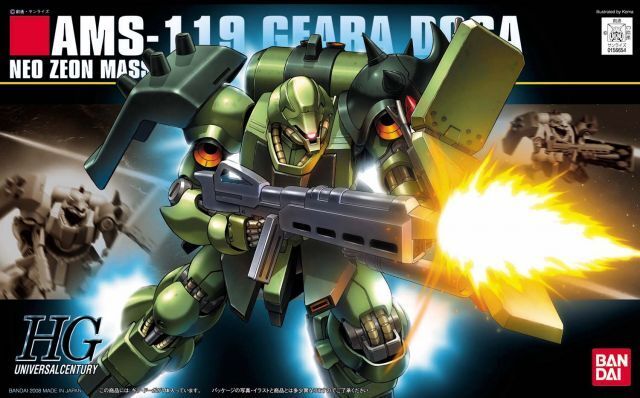 Bandai G0156654 1/144 HGUC Geara Doga | Rhypla Builds