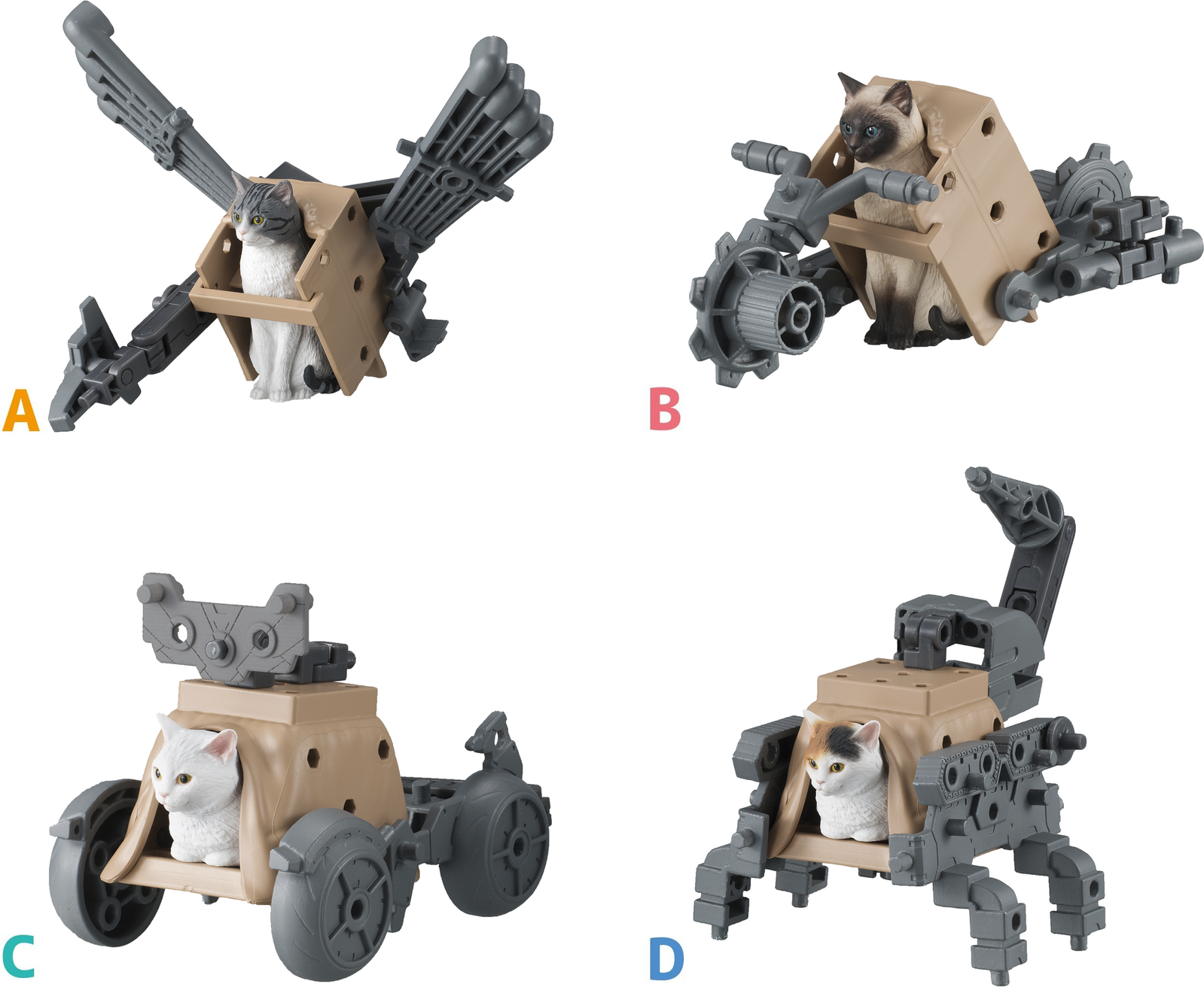 Bandai Spirits Neko BUSOU 3 CHU Mori Kit Complet De Modélisme En