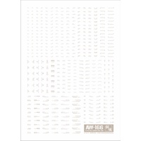 Madworks Detail-Up Decal 166 System Marking 02 (Light Gray)