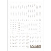 Madworks Detail-Up Decal 167 System Marking 02 (Dark Gray)