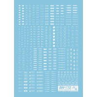 Madworks Detail-Up Decal 172 System Marking 03 (White)