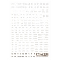 Madworks Detail-Up Decal 178 System Marking 04 (Dark Gray)