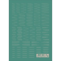Madworks Detail-Up Decal 181 System Marking 05 (Light Gray)