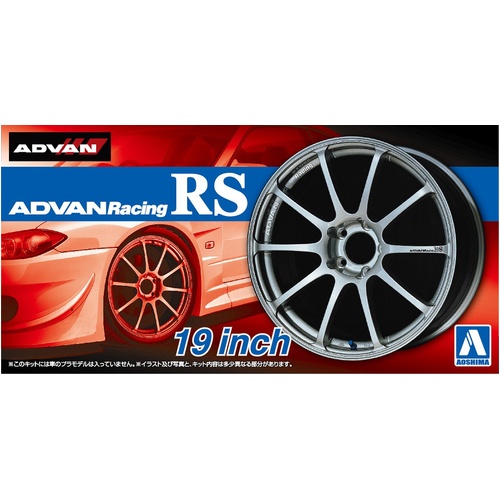 Aoshima 1/24 Advan Advance Racing RS - 19 Inch Wheels