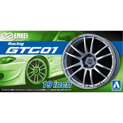 Aoshima 1/24 Enkei Racing GTC01 - 19 Inch Wheels