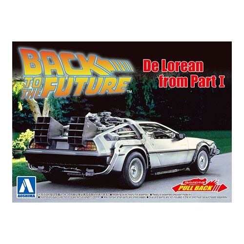 BACK TO THE FUTURE 1/43 Pullback DELOREAN from PART I