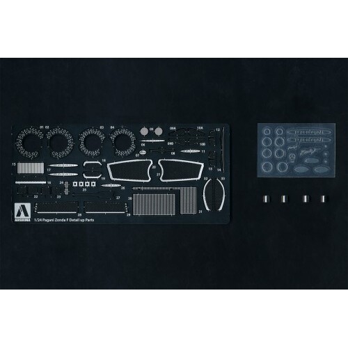 Aoshima 1/24 Pagani Zonda F Detail  Up Parts