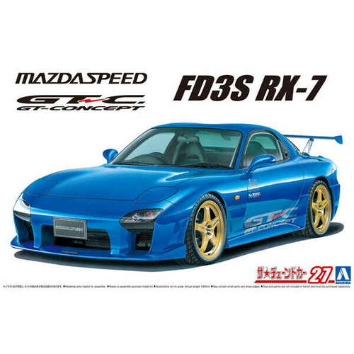 Aoshima 1/24 Mazda Speed FD3S RX-7 A-Spec GT-C '99 (Mazda)