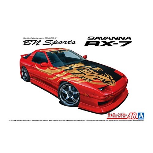 Aoshima 1/24 BN SPORTS FC3S RX-7 '89