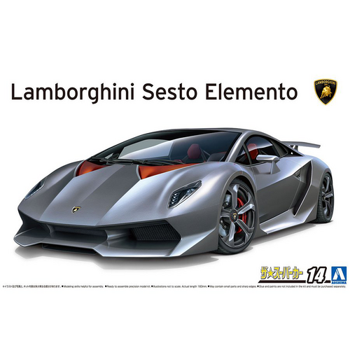 Aoshima 1/24 '10 Lamborghini Sesto Elemento