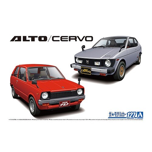 Aoshima 1/20 Suzuki SS30V Alto/SS20 Cervo '79