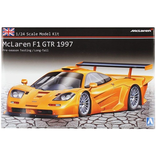 Aoshima 1/24 McLaren F1 GTR 1997 (Pre-Season Testing/Long-Tail)