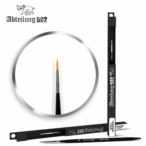 Abteilung 502 Deluxe Brushes - 4 Round
