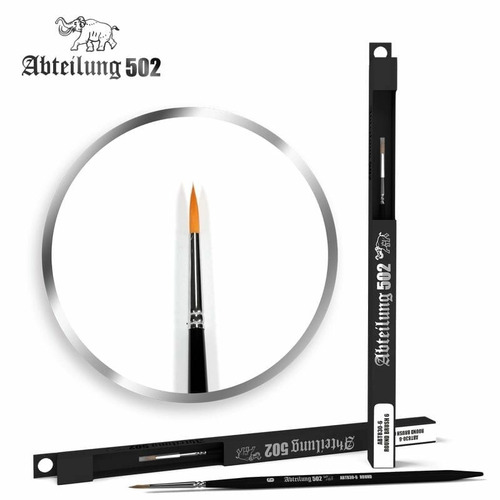 Abteilung 502 Deluxe Brushes - 6 Round