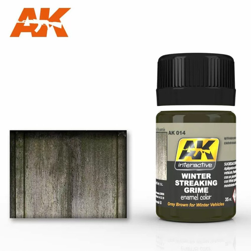 AK Weathering Products - Streaking Grime for Winter Vehicles