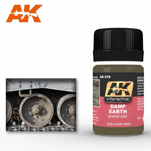 AK Weathering Products - Damp Earth Effects