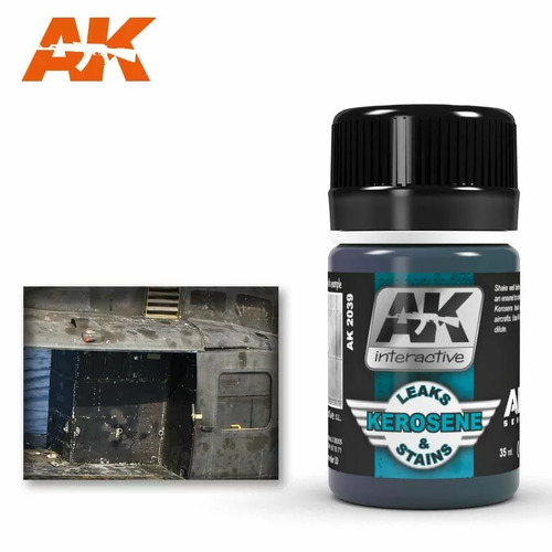 AK Weathering Products - Kerosene Leaks and Stains