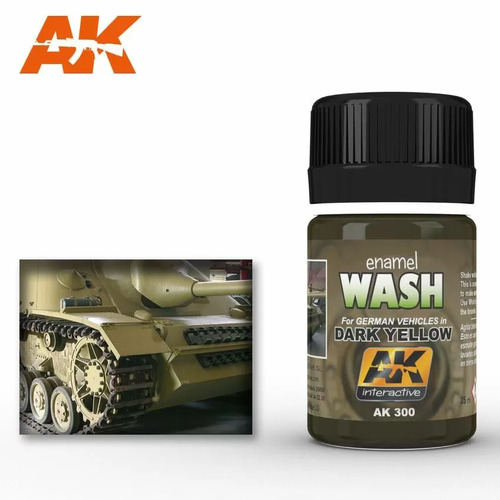 AK Weathering Products - Dark Yellow Wash