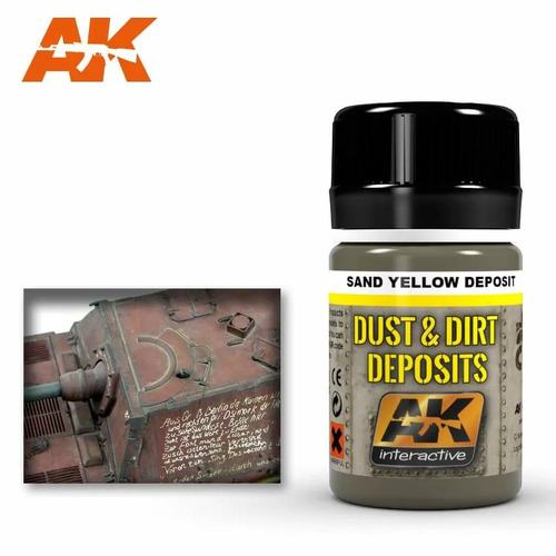 AK Weathering Products - Sand Yellow Deposit