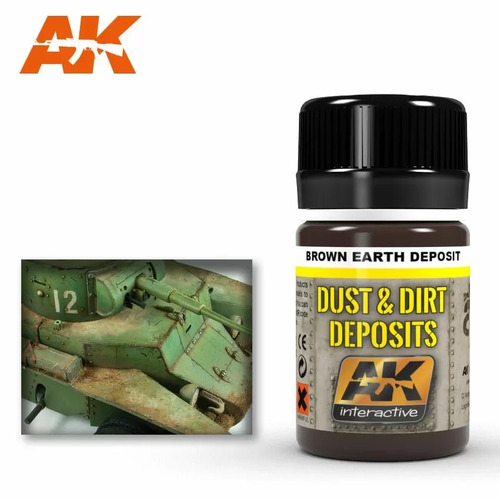 AK Weathering Products - Brown Earth Deposit