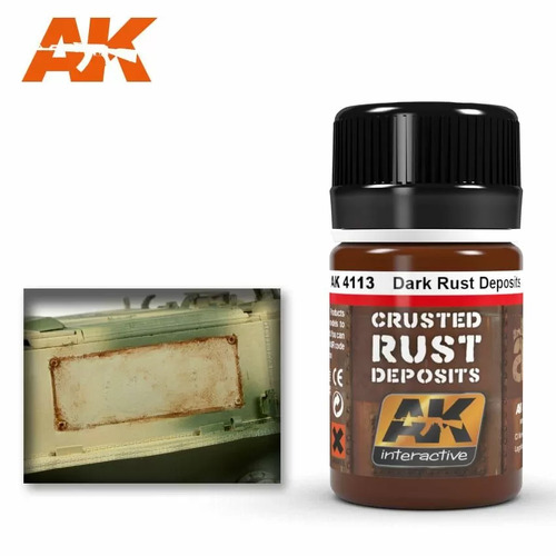 AK Weathering Products - Dark Rust Deposit