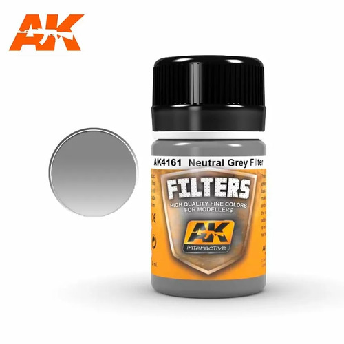 AK Interactive Weathering Products - Neutral Grey Filter