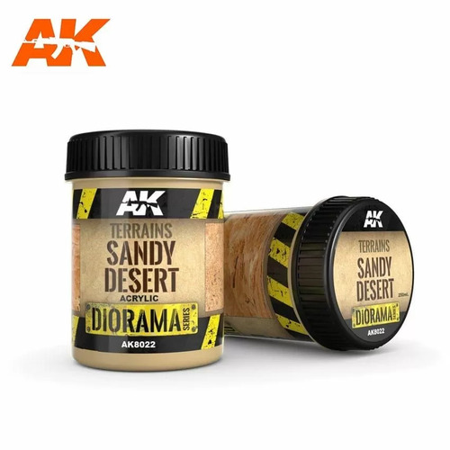 AK Interactive Dioramas - Terrains Sandy Desert 250ml