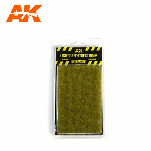 AK Interactive Vegetation - Light Green Tufts 10mm
