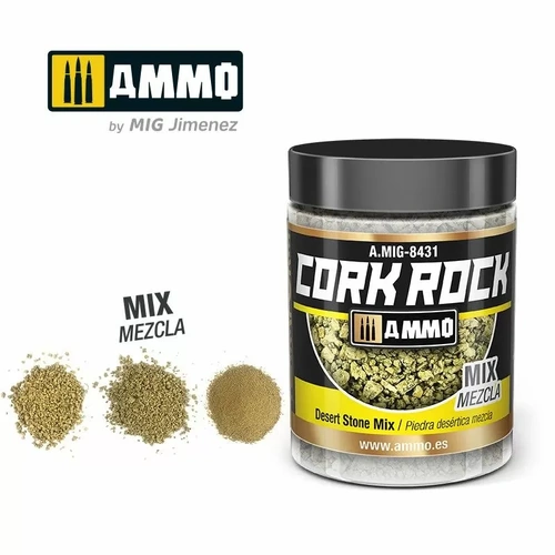 Ammo by MIG Terraform Cork Rock - Desert Stone Mix (Mix Mezcla)