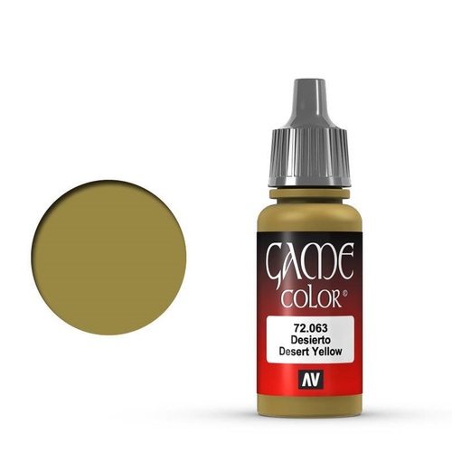 Vallejo Game Color - Desert Yellow 72063