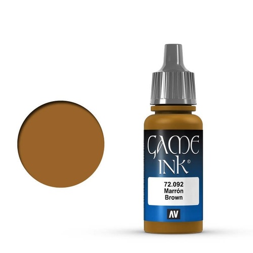 Vallejo Game Color - Brown Ink 72092
