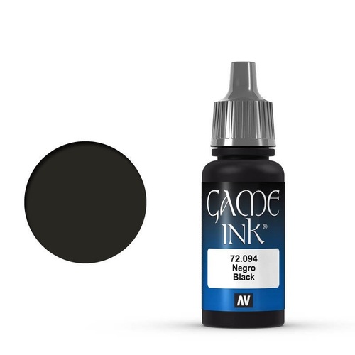 Vallejo Game Color - Black Ink 72094