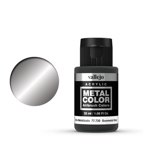 Vallejo Metal Color - Gun Metal Grey 77720