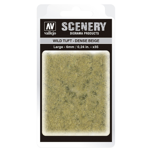 Vallejo Scenery - Wild Tuft Dense Beige L SC412