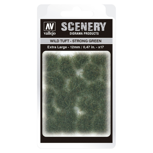 Vallejo Scenery - Wild Tuft Strong Green XL SC427