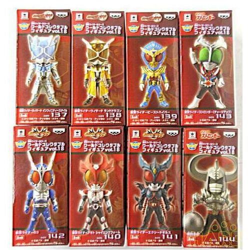 Banpresto Kamen Rider World Collectable Firgures Vol.18 Sets
