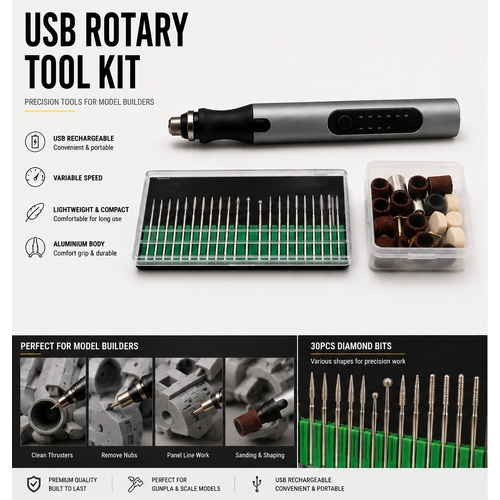 USB Rotary Tool Kit 