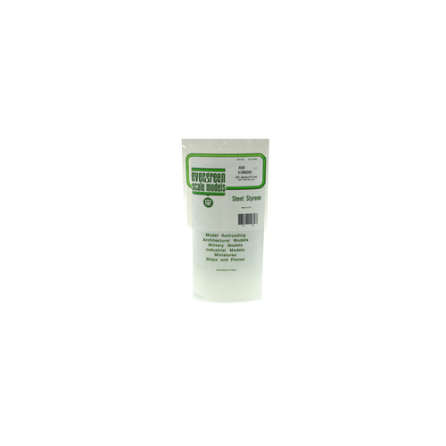 Evergreen 2030 V-Groove 0.75mm Spacing 0.5mm Thick (1pc)