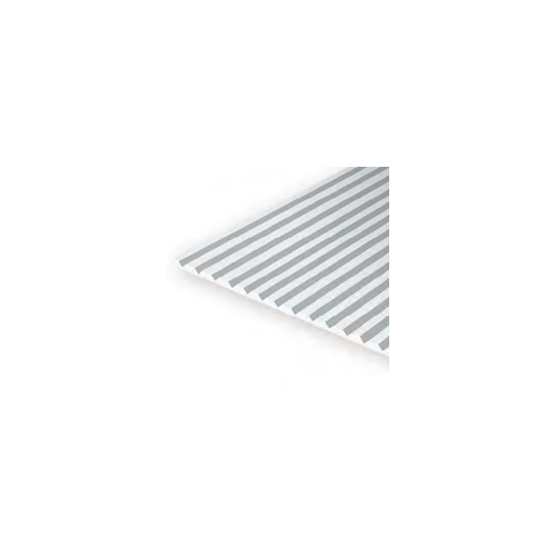 Evergreen 2125 V-Groove 3.2mm Spacing 0.5mm Thick (1pc)