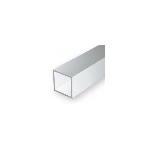 Evergreen 256 Square Tube 9.5mm x 9.5mm (2pcs)