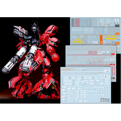 Evolution Studio - MG Sazabi GK Decals