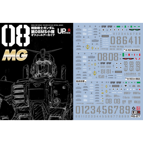 Evolution Studio - MG MS-08 Team (EZ-8/RX-79G) Decals