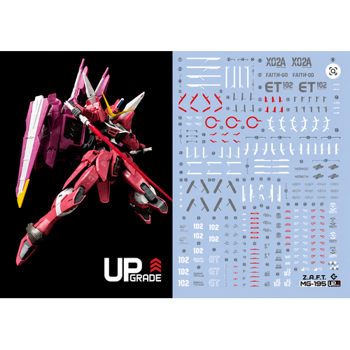 Evolution Studio - MG ZGMF-X09A Justice Decals