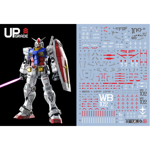 Evolution Studio - PG RX78-2 Gundam Unleashed Decals