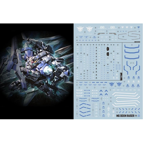 Evolution Studio - MG 00 Gundam W/ Raiser & XN Decals