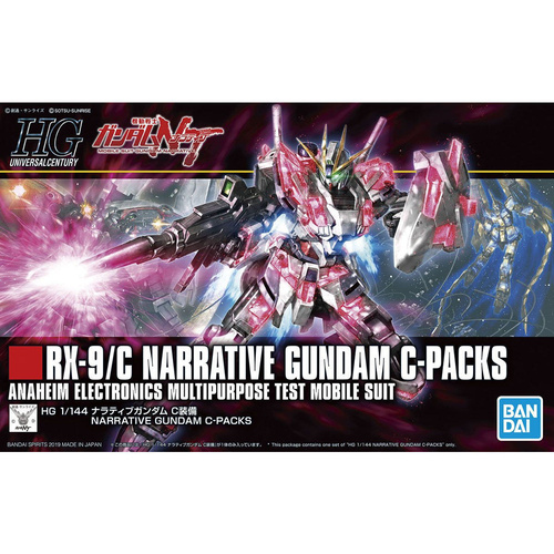HGUC 1/144 Narrative Gundam C-Packs
