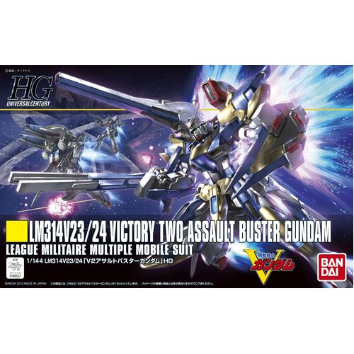 1/144 HGUC  V2 Assault Buster Gundam