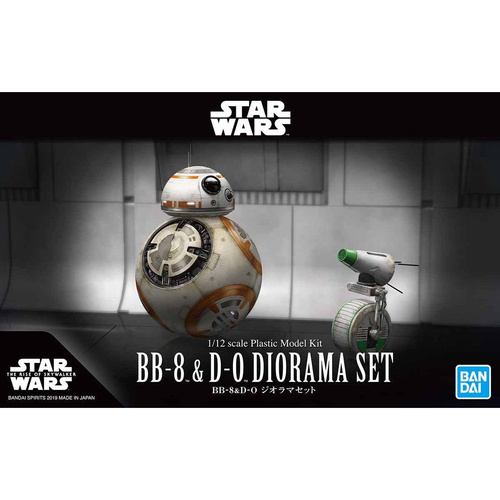 1/12 Bb-8 & D-O Diorama Set