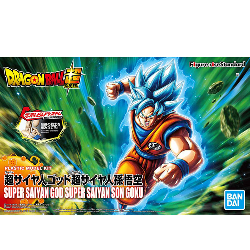 Figure-Rise Standard Super Saiyan God Super Saiyan Son Goku (Pkg Renewal)