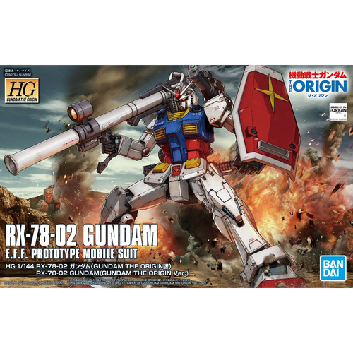 HG 1/144 Gundam RX-78-2 The Origin Ver.